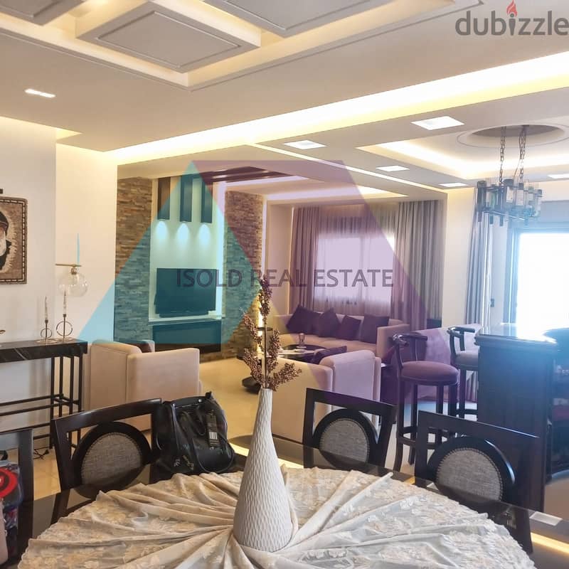 Lux decorated 335m2 apartment+120m2 terracefor sale in Bellevue /Awkar 4