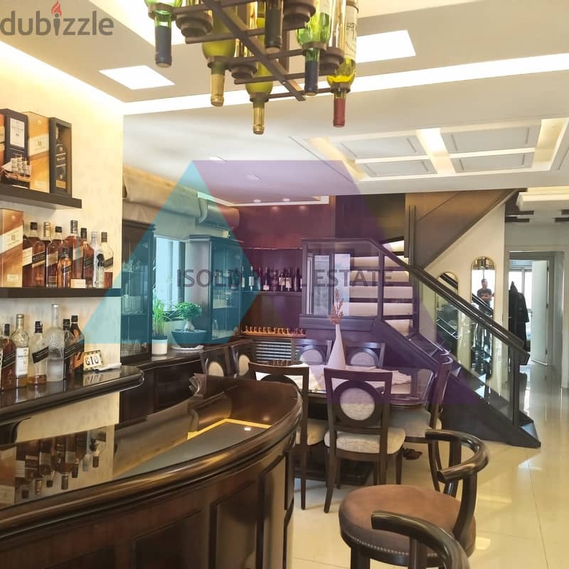 Lux decorated 335m2 apartment+120m2 terracefor sale in Bellevue /Awkar 6