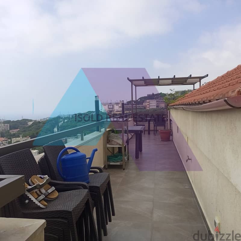 Lux decorated 335m2 apartment+120m2 terracefor sale in Bellevue /Awkar 7