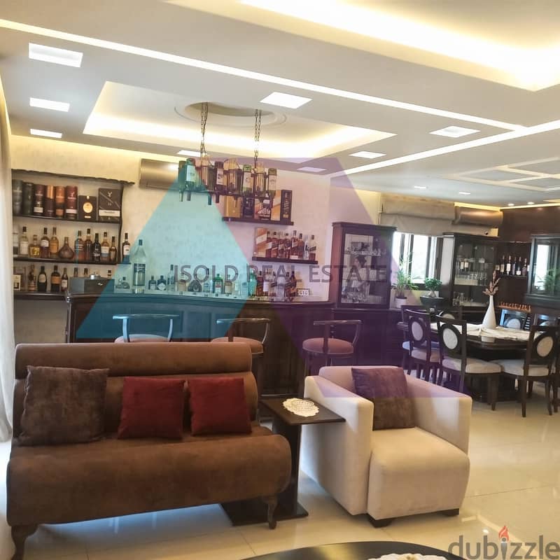 Lux decorated 335m2 apartment+120m2 terracefor sale in Bellevue /Awkar 10