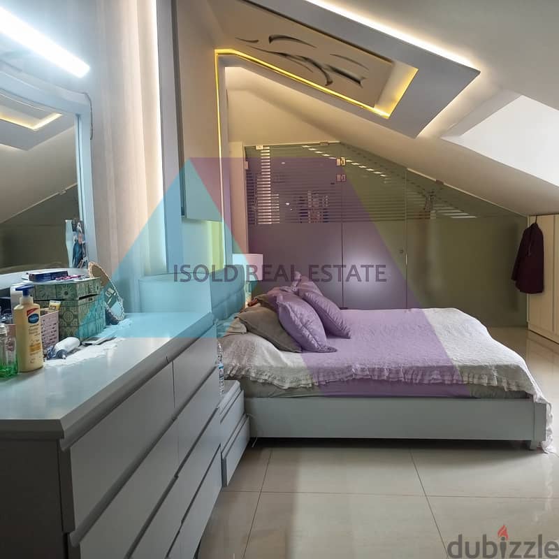 Lux decorated 335m2 apartment+120m2 terracefor sale in Bellevue /Awkar 16