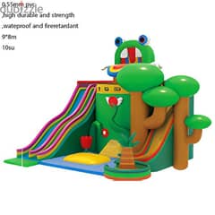 Playgrounds Waterproof Huge Inflatable 9 x 8 M 0