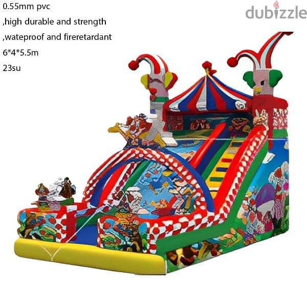 Playgrounds Waterproof Huge Inflatable 6 x 4 x 5.5 M 0