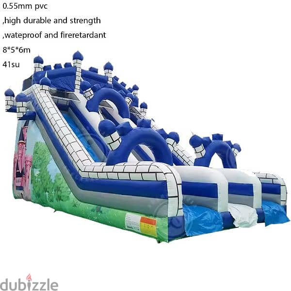 Playgrounds Waterproof Huge Inflatable 8 x 5 x 6 M 0