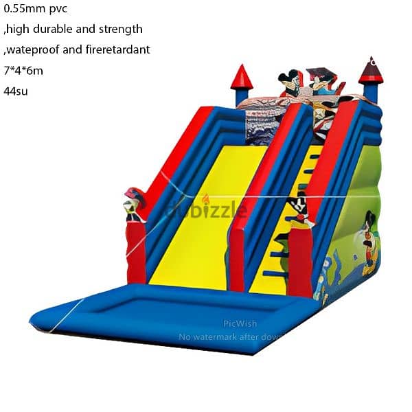 Playgrounds Waterproof Huge Inflatable 7 x 4 x 6 M 0