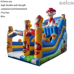 Playgrounds Waterproof Huge Inflatable 7 x 4.2 x 6 M