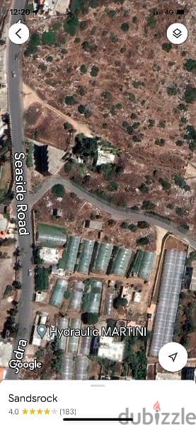 land for sale in jiyeh 200$/m. أرض للبيع في الجية ٢٠٠$/م 1