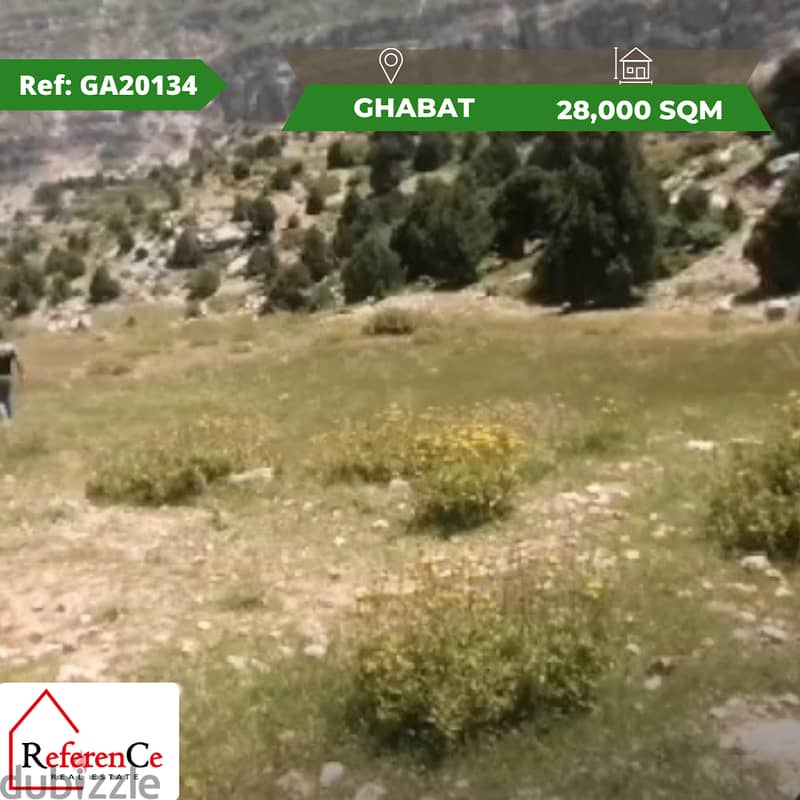 Very prime land in Ghabat jbeil ارض مميزة جدا في غابة جبيل 0