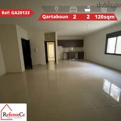 Apartment with terrace in Kartaboun شقة مع تراس في قرطبون 0