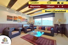 Mayrouba 180m2 | 30m2 Terrace | Super Luxury | Rent | Furnished | DA |