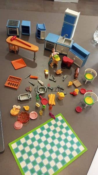 playmobil kitchen set 0