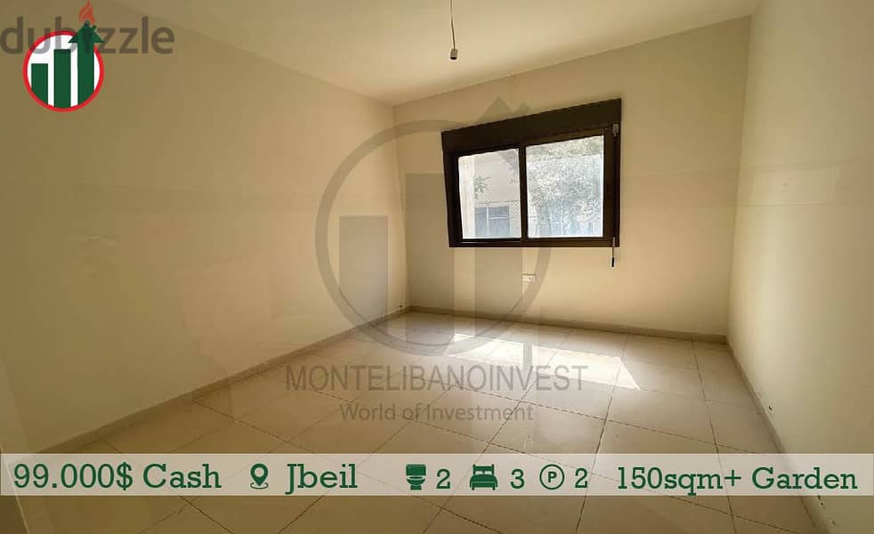 Apartment for sale in Jbeil with garden!!! 5