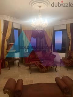 272 m2 apartment+garden&terrace+mountain/sea view for sale in Bhamdoun