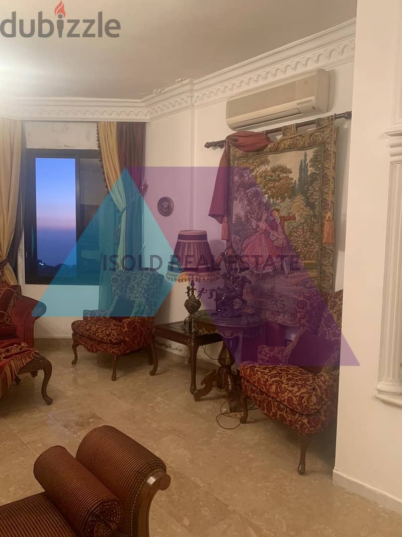 272 m2 apartment+garden&terrace+mountain/sea view for sale in Bhamdoun 1