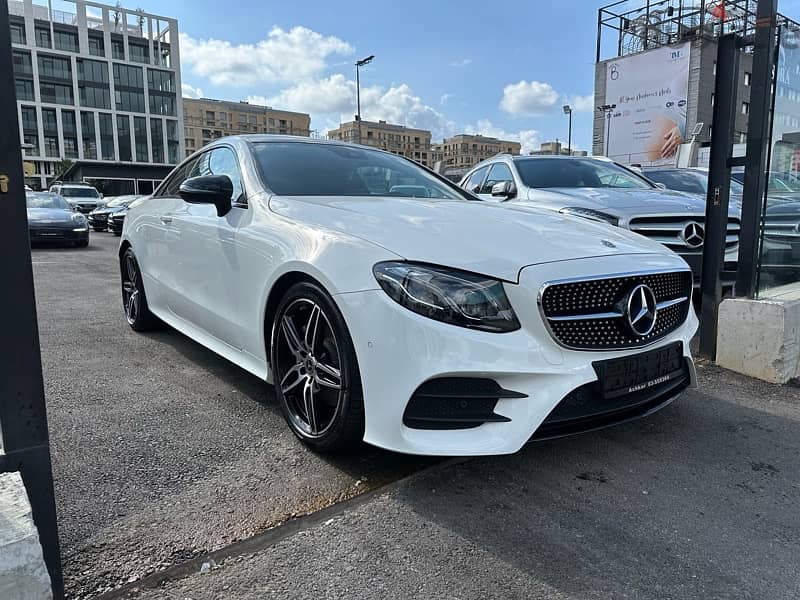 Mercedes-Benz E 200 2017 White on Black Full 2