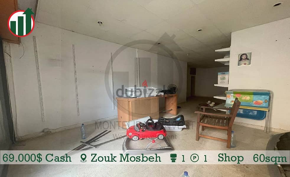 Catchy Shop for sale in Zouk Mosbeh ! 1