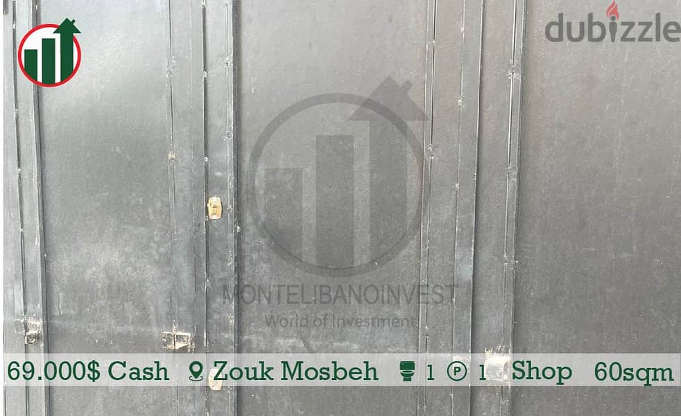 Catchy Shop for sale in Zouk Mosbeh ! 3