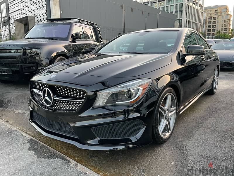 Mercedes-Benz CLA-Class 250 black on black 2014 2