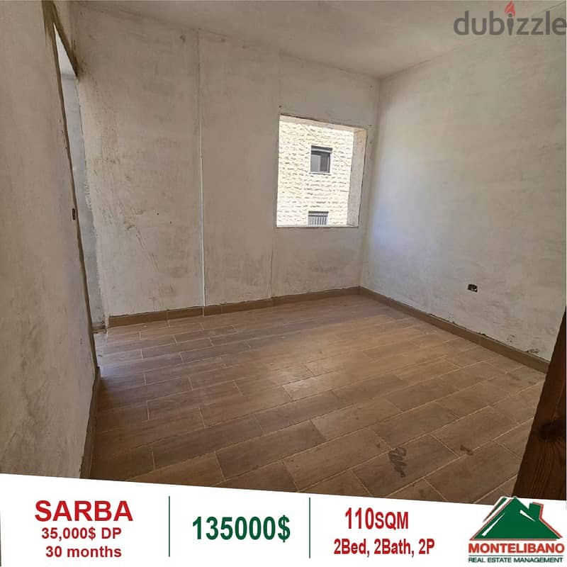 135000$!! Apartment for sale located in Sarba 2