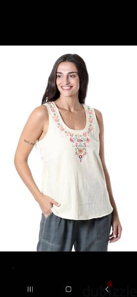 top embroided neckline XS S M L  1=7$ or 3=15$ 4