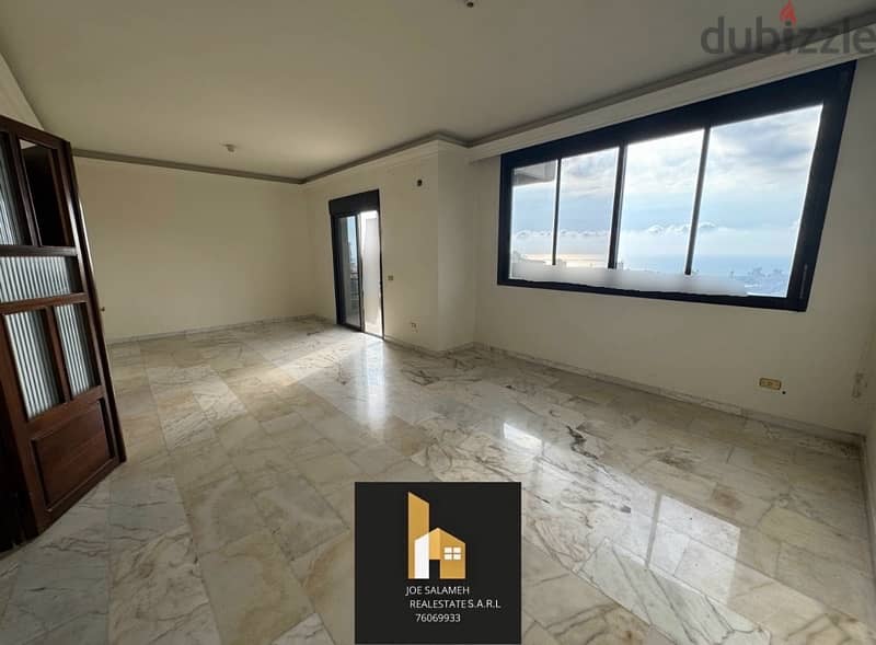 Apartment for sale sahel alma sea view 135,000$/شقة ساحل علما 2