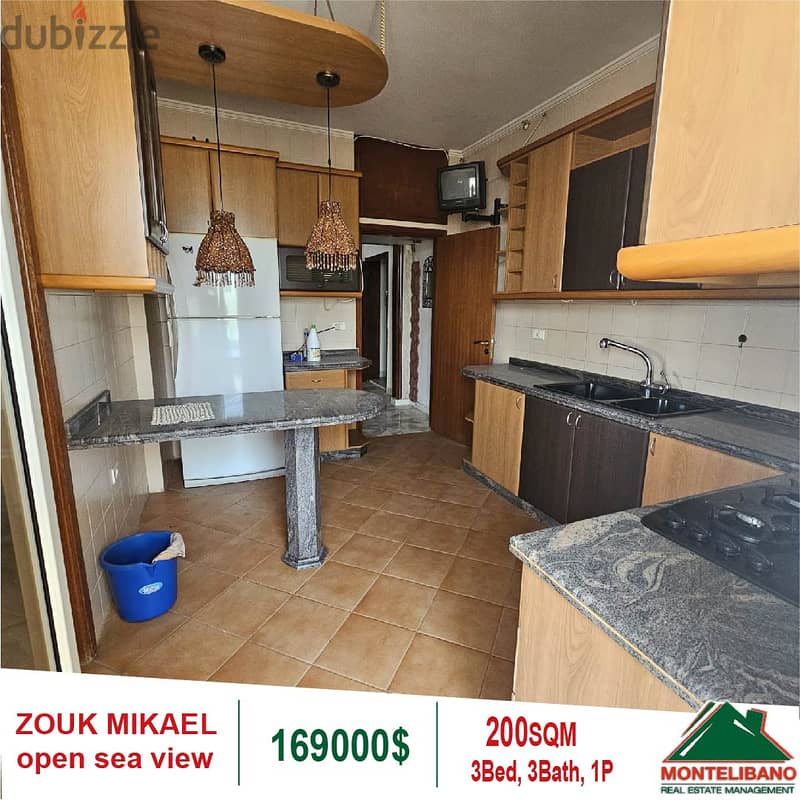 169000$!! Apartment for sale located in Zouk Mikael 1