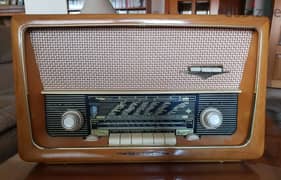 German Emud Rekord Senior 60 antique tube/valve radio 0