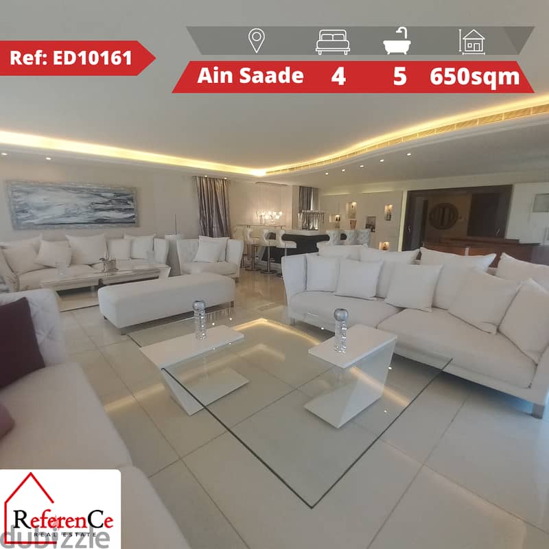 Luxurious Duplex in Ain Saade دوبلكس فخم في عين سعادة 0