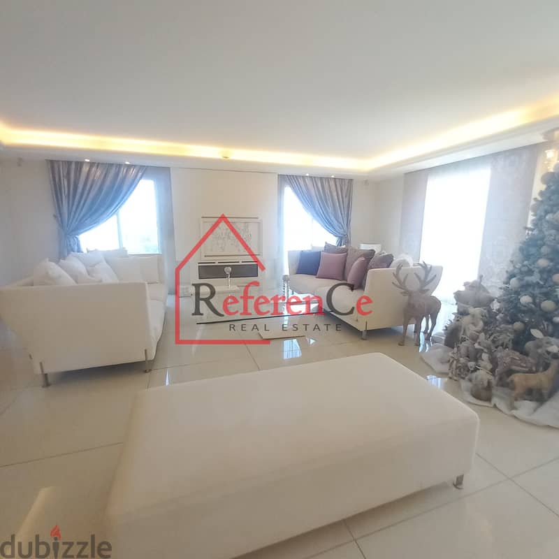 Luxurious Duplex in Ain Saade دوبلكس فخم في عين سعادة 12