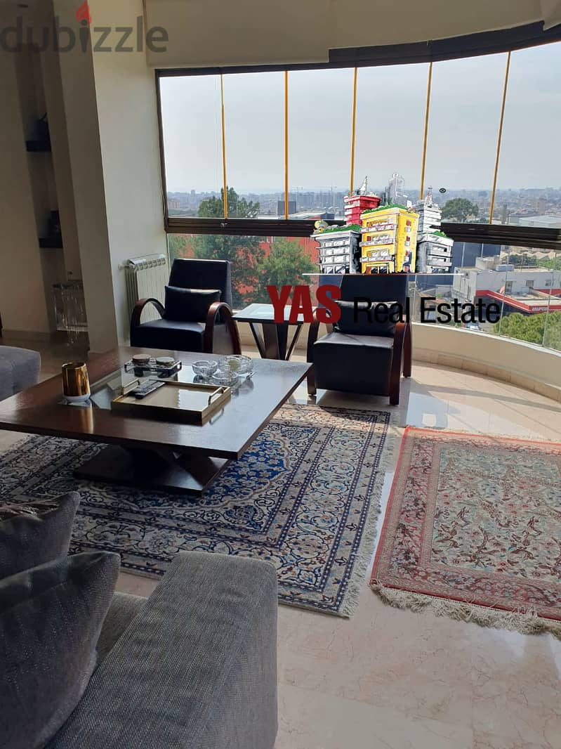 Baabda 250m2 | Upgraded | Super Prime Location | Decorated | PA | 2