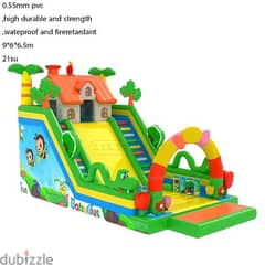 Playgrounds Waterproof Huge Inflatable 9 x 6 x 6.5 M