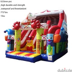 Playgrounds Waterproof Huge Inflatable 7 x 5 x 5 M