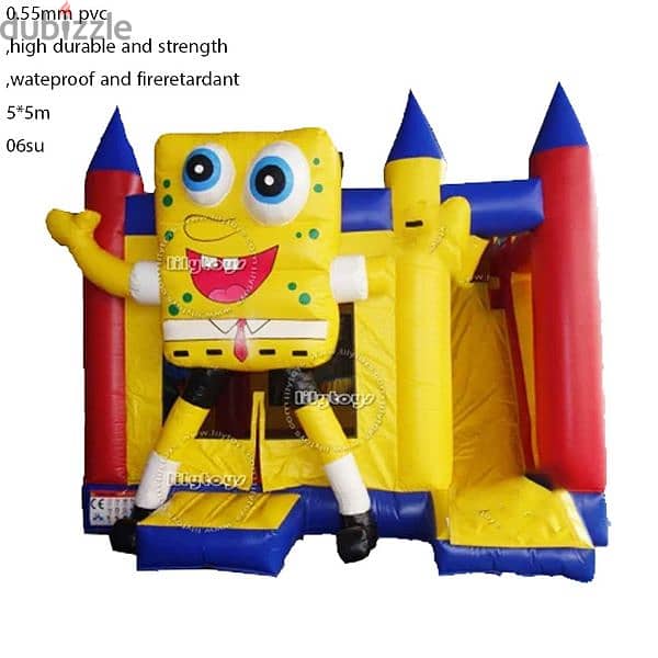 Playgrounds Waterproof Huge Inflatable 5 x 5 M 0