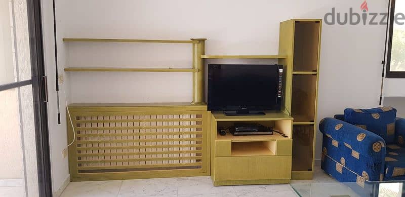 TV unit with shelves 0