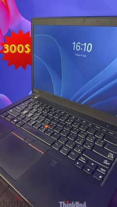 Lenovo ThinkPad laptop Core i7 8th gen 256GB with backpack case