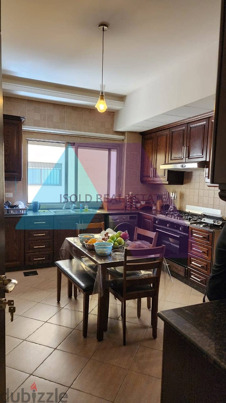 Fully furnished 235 m2 apartment having an open sea view for sale in 2