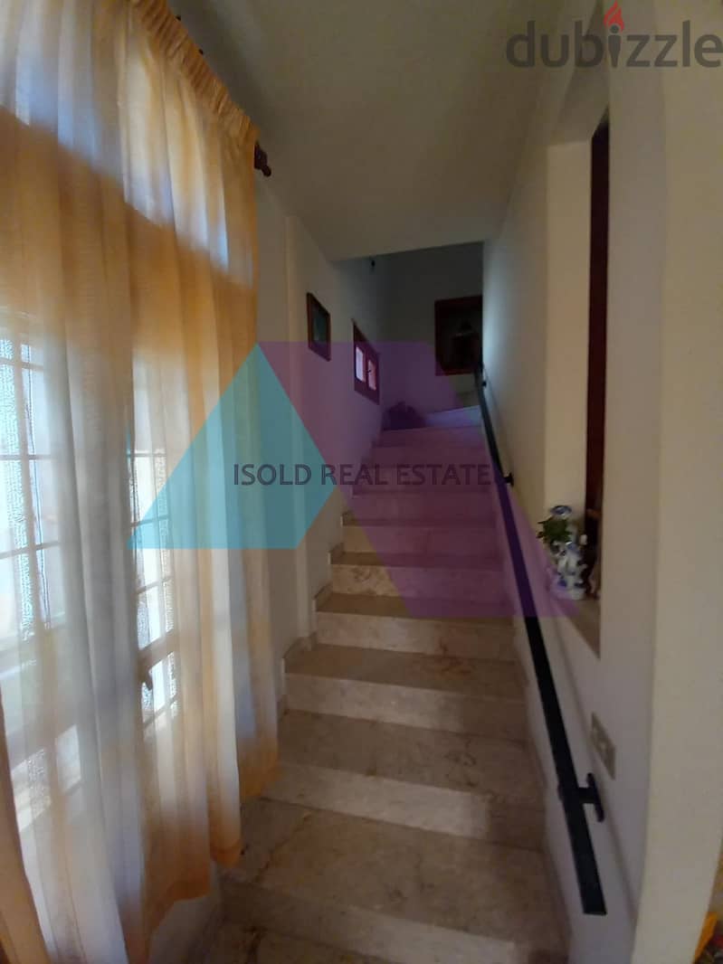 Furnished 150m2 Traditional DuplexHouse with garden for sale in Ghazir 6