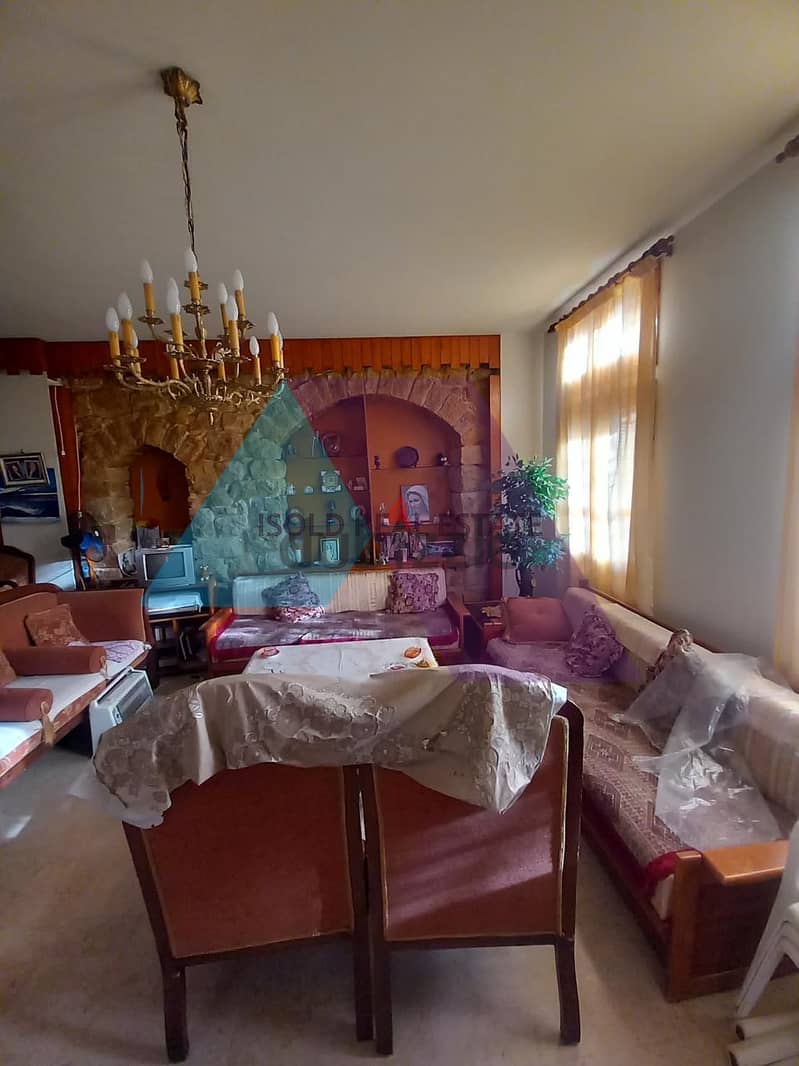 Furnished 150m2 Traditional Duplex House + garden for sale in Ghazir 9