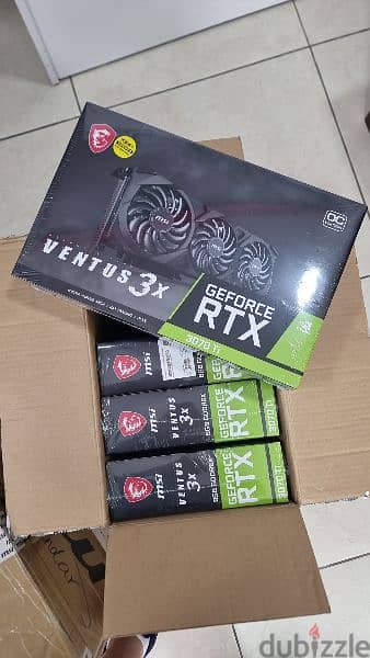 Graphics card MSI Ventus x3 RTX 3070 Ti 8GB SEALED IN BOX 0