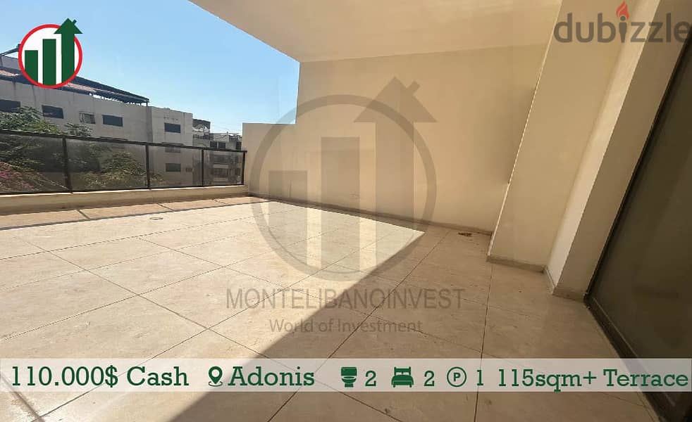 Enjoy this Apartment with Terrace in Adonis !!! 2