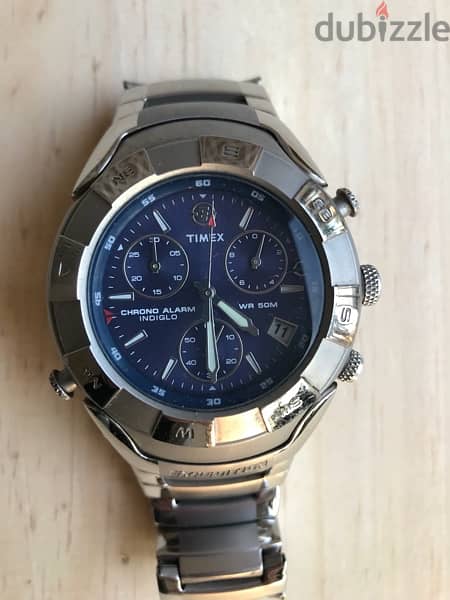 vintage Timex chrono alarm very rare never used (new) 4