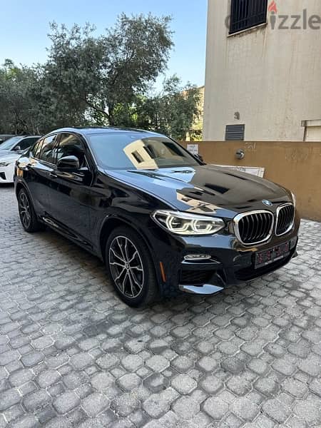 BMW X4 x-drive 30i M-package 2019 black on black (clean carfax) 2