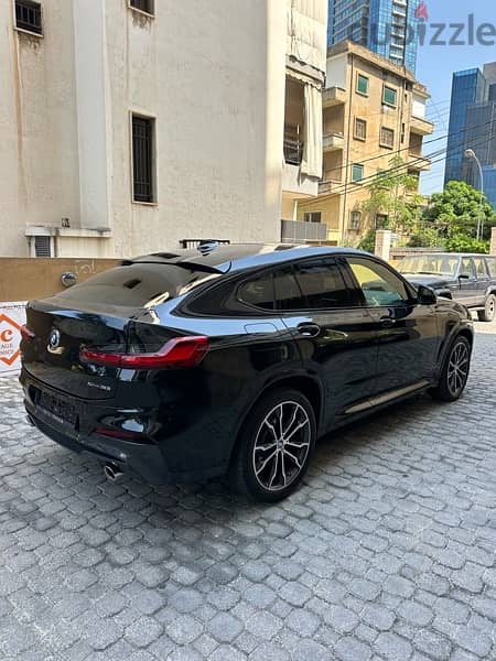 BMW X4 x-drive 30i M-package 2019 black on black (clean carfax) 3