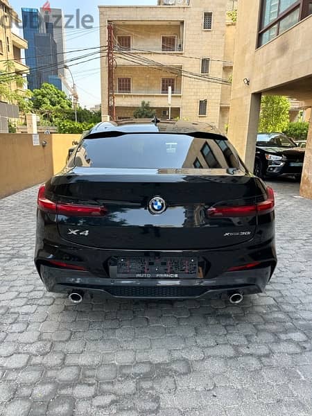 BMW X4 x-drive 30i M-package 2019 black on black (clean carfax) 5