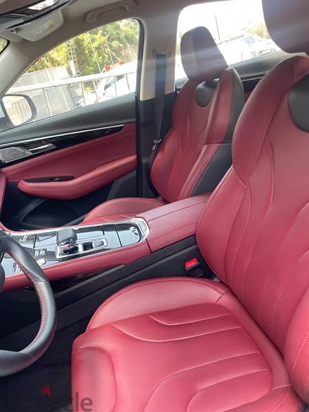 Changan CS85 2023 Turbo 2.0 Red interior 8