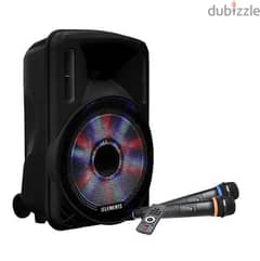 KB ELEMENTS KARAOKE SPEAKER-2 WHEELS TROLLEY-EK121