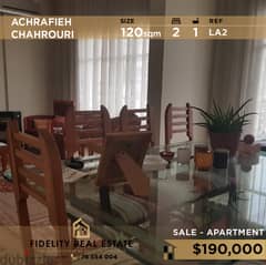 Apartment for sale in Achrafieh Chahroure LA2