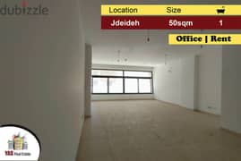 Jdeideh 50m2 | Rent | Open Space Office | Greenery Street | AA | 0