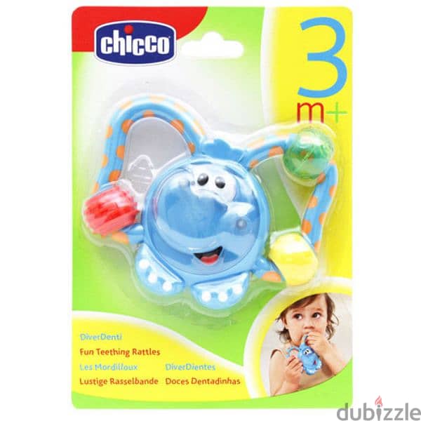 Chicco Fun teething rattles 1