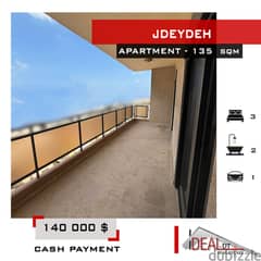 Apartment for sale in Jdeydeh 135 sqm ref#AS329